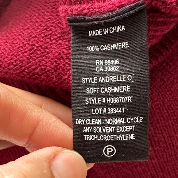 Theory Mini Knit Dress in Burgundy - Picture 8 of 9